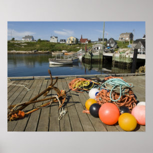 Póster Peggy's Cove, Nueva Escocia, Canadá 2