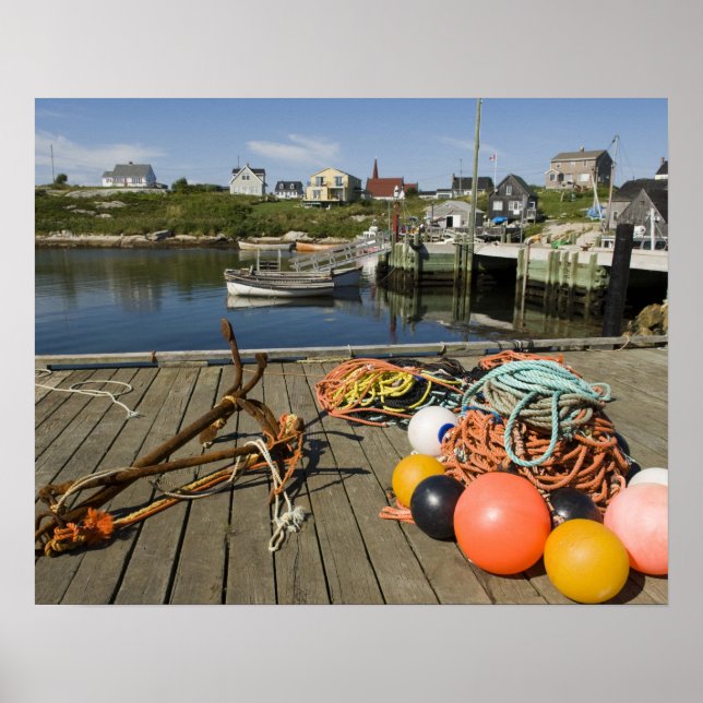 Póster Peggy's Cove, Nueva Escocia, Canadá 2 (Frente)