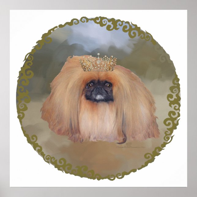 Póster Pekinés Real (Frente)