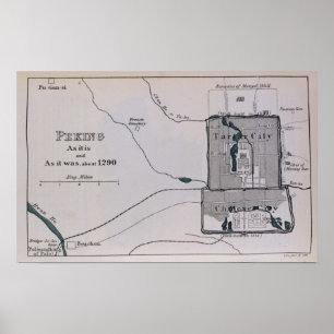 Póster Peking, from 'The Book of Ser Marco Polo'