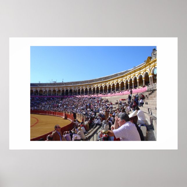 Póster Pelea de toros en España (Frente)