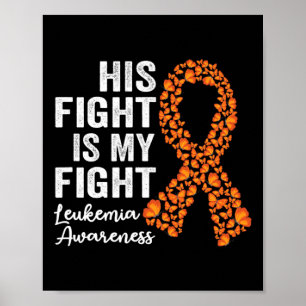 Póster Pelea Es Mi Naranja De Lucha Apoya A Los Awarenes 