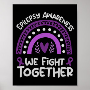 Póster Peleamos Juntos _ Conciencia sobre la epilepsia _ 