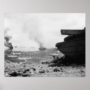 Póster Pelelieu Landing