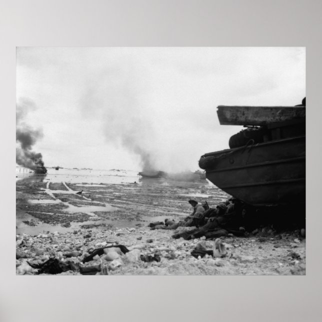 Póster Pelelieu Landing (Frente)