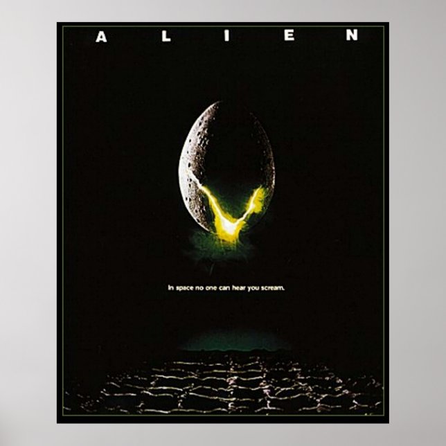 Póster Película Alien Egg Movie (Frente)