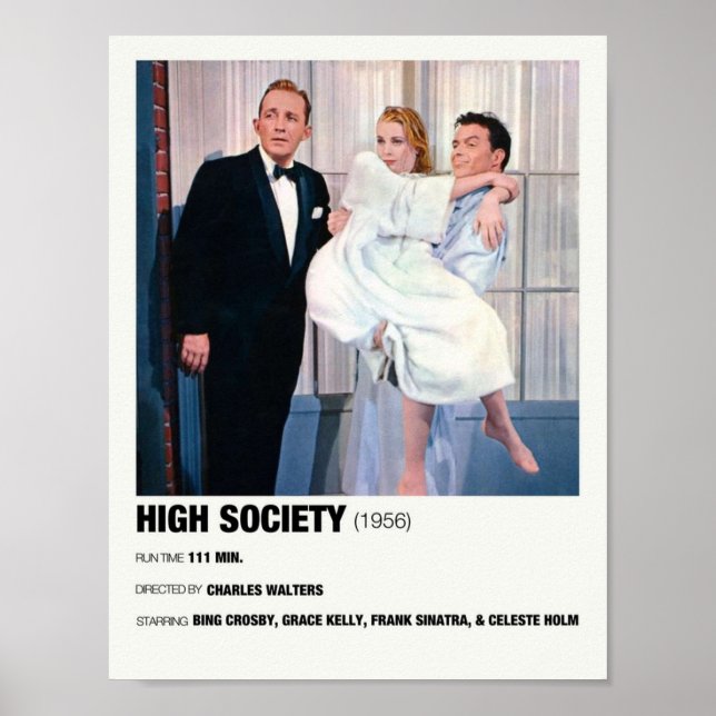 Póster Película alternativa de High Society 1956 (Frente)