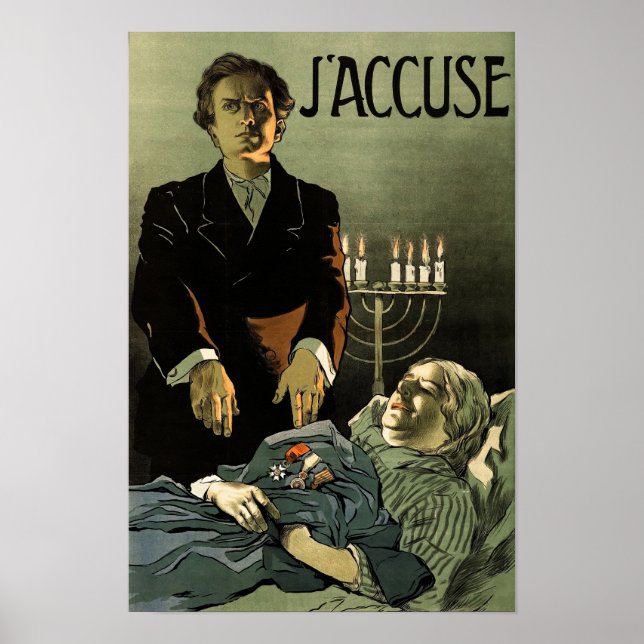 Póster Película clásica J'accuse 1919 (Frente)