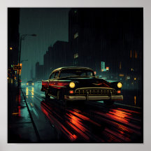 Película de Alto Contraste Noir: Conducción Noctur