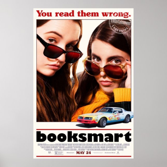 Póster película de booksmart (Frente)