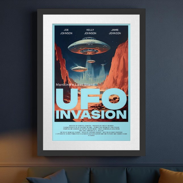 Póster Película de cine en casa de cine de cine de cienci (Subido por el creador)