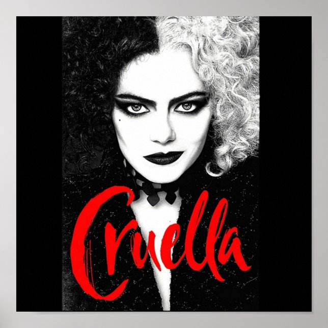 Póster Película de Cruella (Frente)