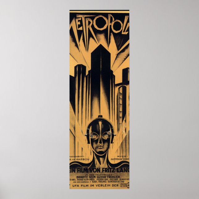 Póster Película de Fritz Lang (Frente)
