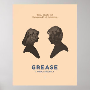 Póster Película de grasa