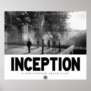 PÓSTER PELÍCULA DE INCEPCIÓN