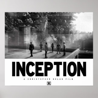PÓSTER PELÍCULA DE INCEPCIÓN
