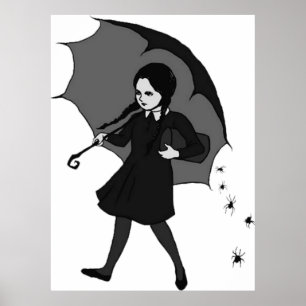 Póster película de la familia addams