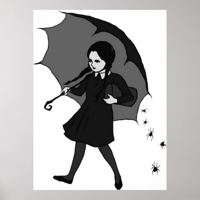 Póster película de la familia addams (Frente)