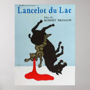 Póster Película de Lancelot du Lac Robert Bresson
