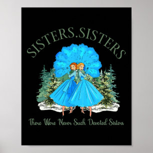 Póster Película de las hermanas Navidades Blancas Festivi