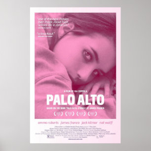 Póster Película de Palo Alto