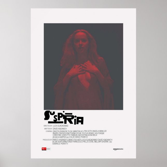 Póster Película de Suspiria (Frente)
