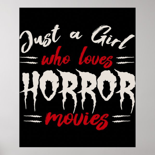 Póster película de terror (Frente)