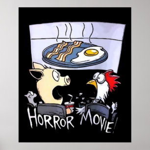 Póster Película de terror