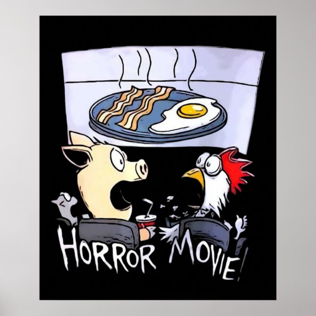 Póster Película de terror (Frente)