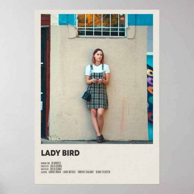 Póster película Lady Bird (Frente)