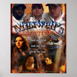 Póster Película oficial de Maxwell en primera línea