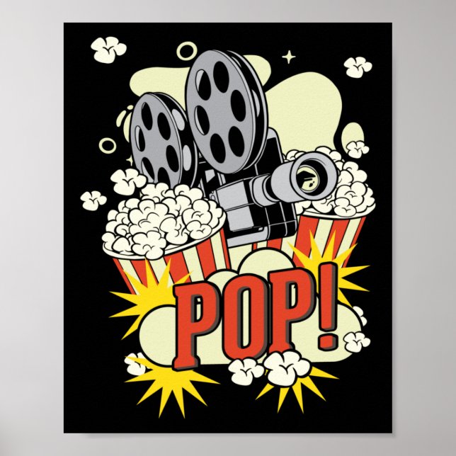 Póster Película Popcorn Lover (Frente)