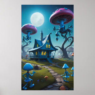 Póster Peligro desde arriba