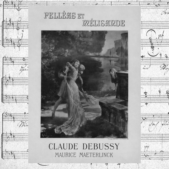 Póster Pelleas y Melisande Opera, 1902 (Subido por el creador)