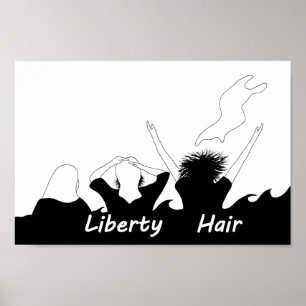 Póster pelo de libertad