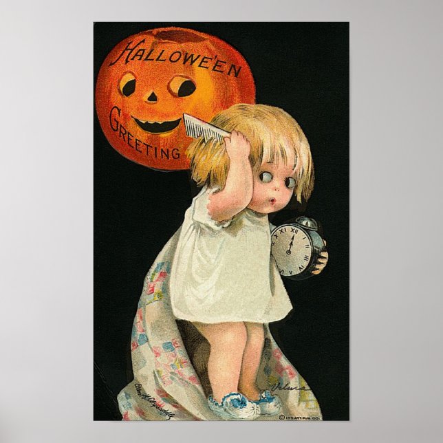 Póster Pelo de peinado infantil (Frente)