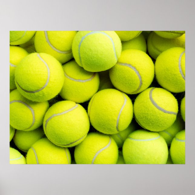 Póster Pelotas de tenis (Frente)
