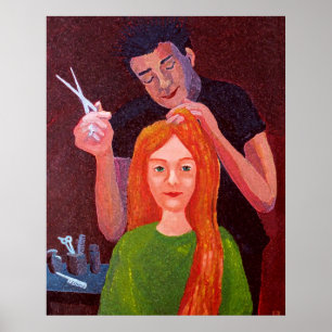 Póster Peluquero