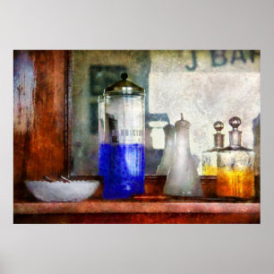 Póster Peluquero - arándano condimentado, gracias por