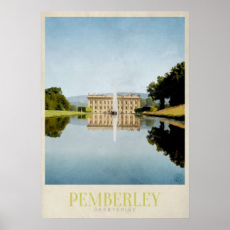 Póster Pemberley Travel