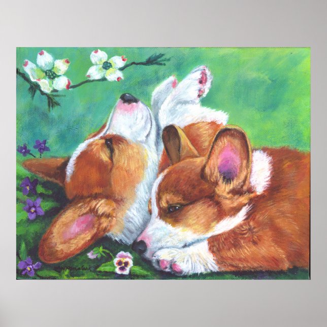 Póster Pembroke Welsh Corgi Poster IMINT (Frente)