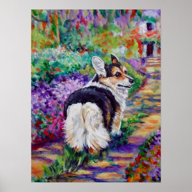 Póster Pembroke Welsh Corgi Print (Frente)