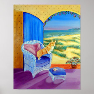 Póster Pembroke Welsh Corgi Wall Print