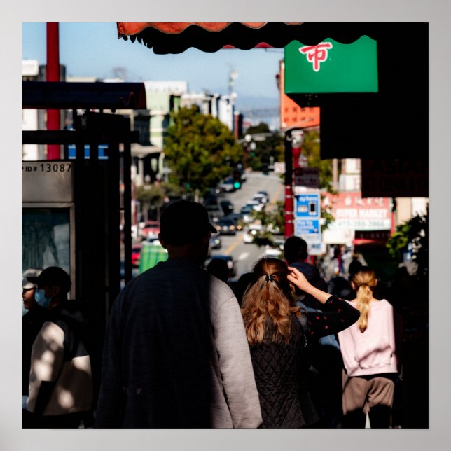 Póster Pendiente de Chinatown (Frente)