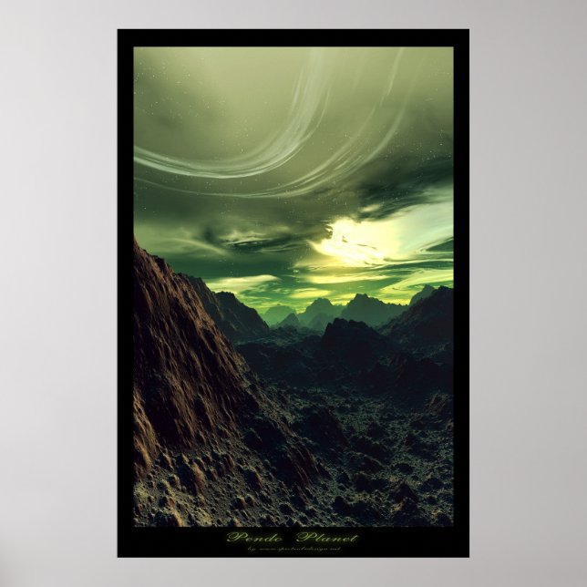 Póster Pendo Planet (Frente)
