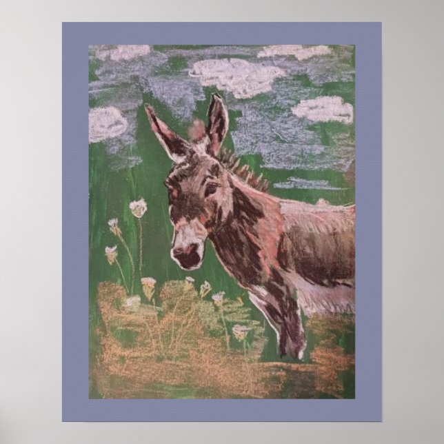 Póster Penelope el burro (Frente)