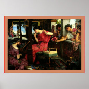 Póster Penélope y los pretendientes