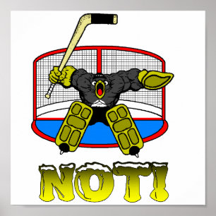 Póster Penguin Goalie Poster