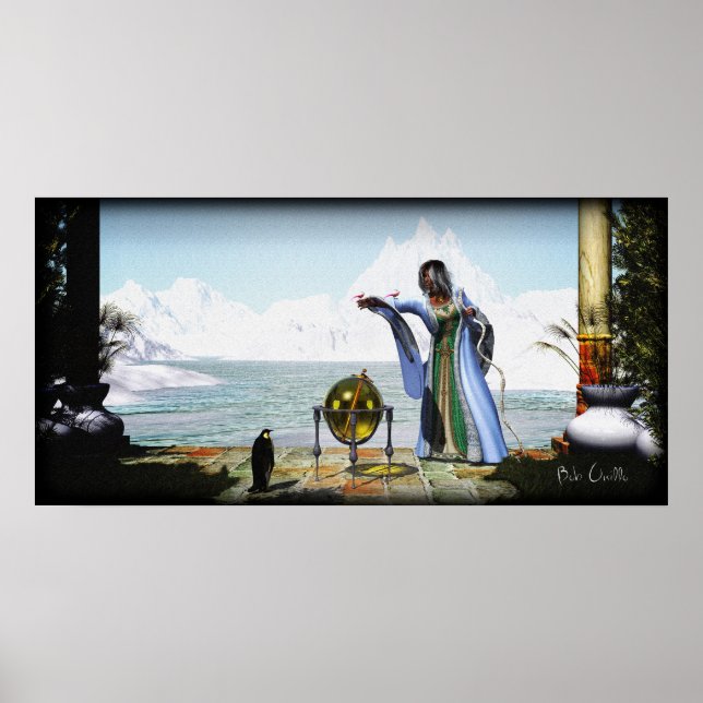 Póster Penguin Magic and The Winter Witch (Frente)