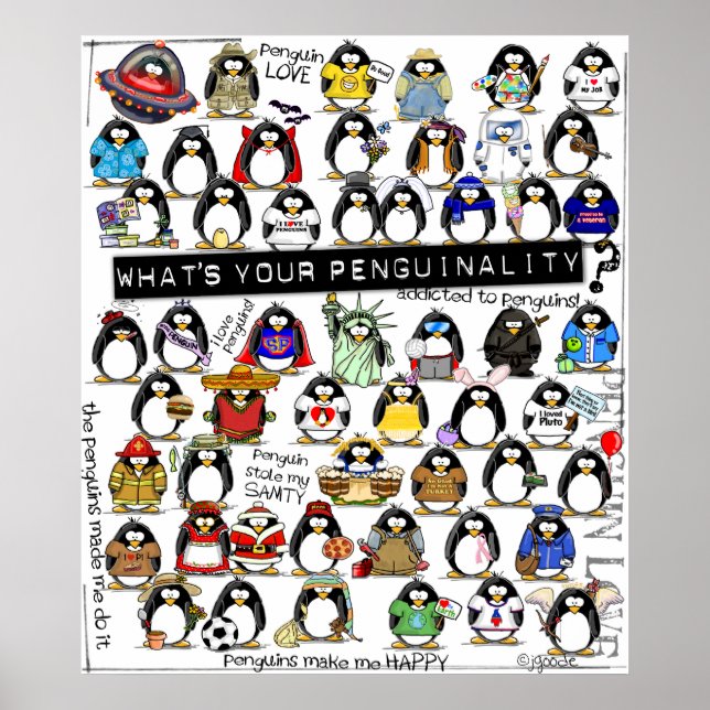 Póster Penguinality Poster (Frente)